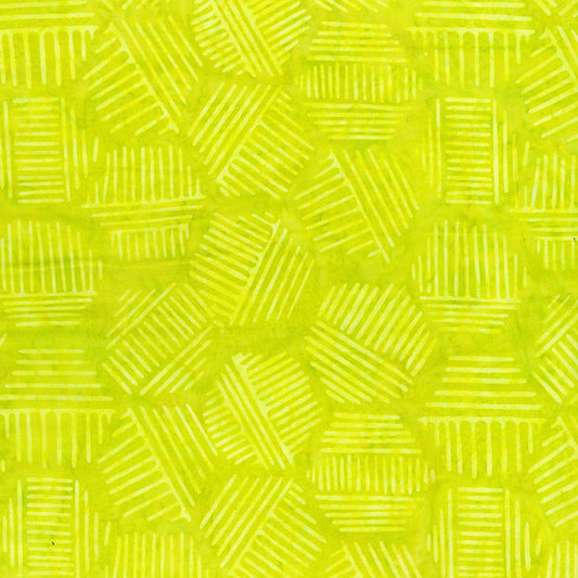 Banyan Batiks Hexies - Citrus Green (81700-72) Northcott - Full Bolt (11m)