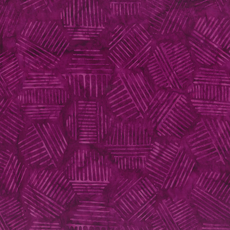 Banyan Batiks Hexies - Pansy (81700-85) Northcott - Full Bolt (11m)