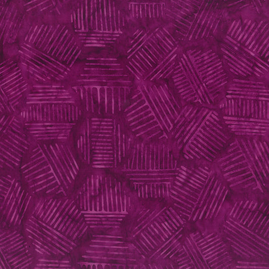 Banyan Batiks Hexies - Pansy (81700-85) Northcott - Full Bolt (11m)