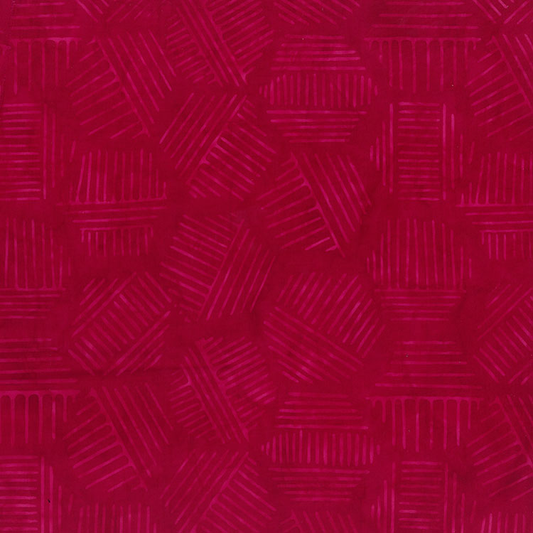 Banyan Batiks Hexies - Raspberry (81700-23) Northcott - Full Bolt (11m)