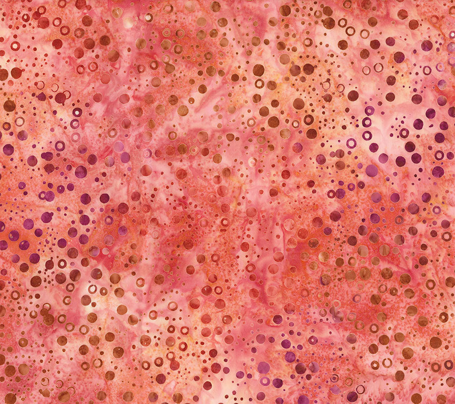 Banyan Batiks Pop Dots - Blush (81900-21) Northcott - Full Bolt (11m)