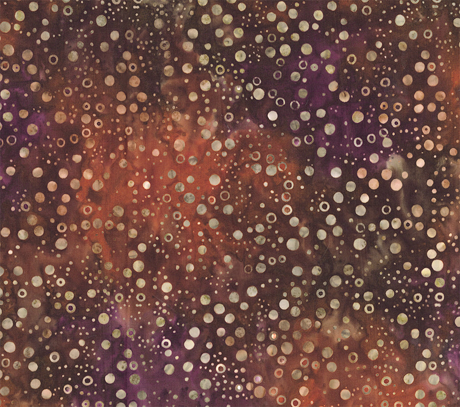 Banyan Batiks Pop Dots - Burgundy (81900-29) Northcott - Full Bolt (11m)