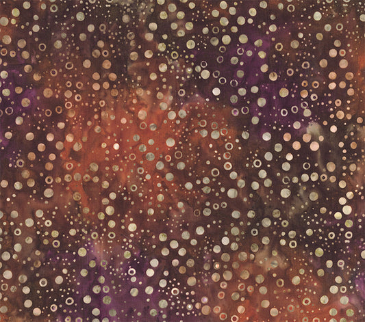 Banyan Batiks Pop Dots - Burgundy (81900-29) Northcott - Full Bolt (11m)