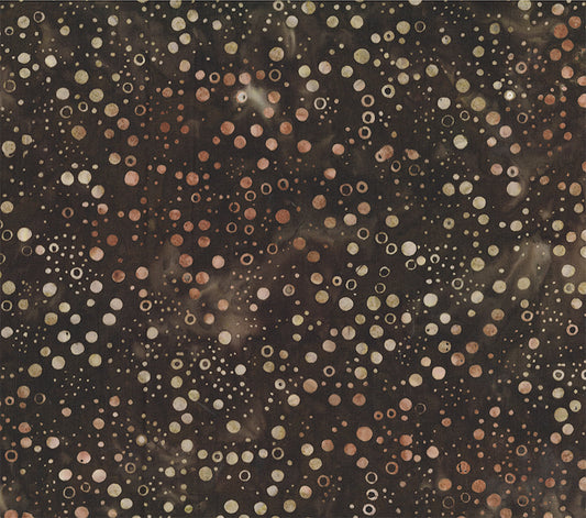 Banyan Batiks Pop Dots - French Roast (81900-39) Northcott - Full Bolt (11m)