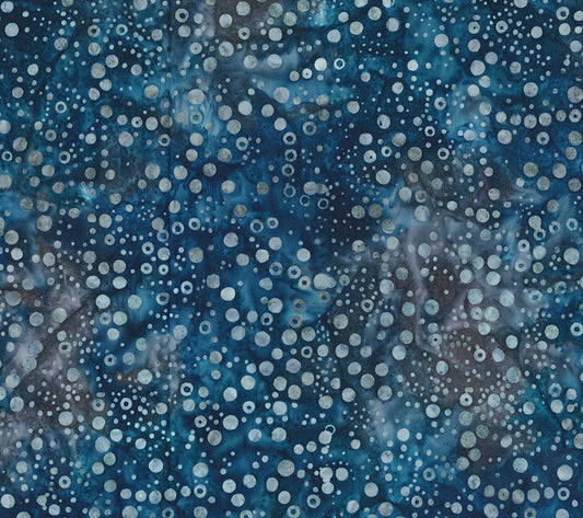 Banyan Batiks Pop Dots - Indigo (81900-45) Northcott - Full Bolt (11m)