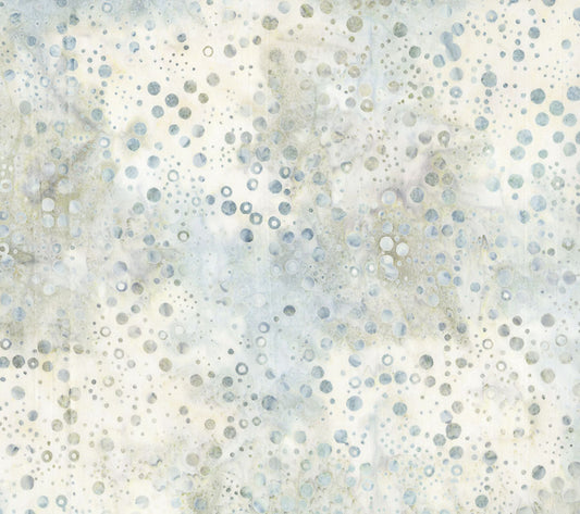 Banyan Batiks Pop Dots - Silver Grey (81900-13) Northcott - Full Bolt (11m)