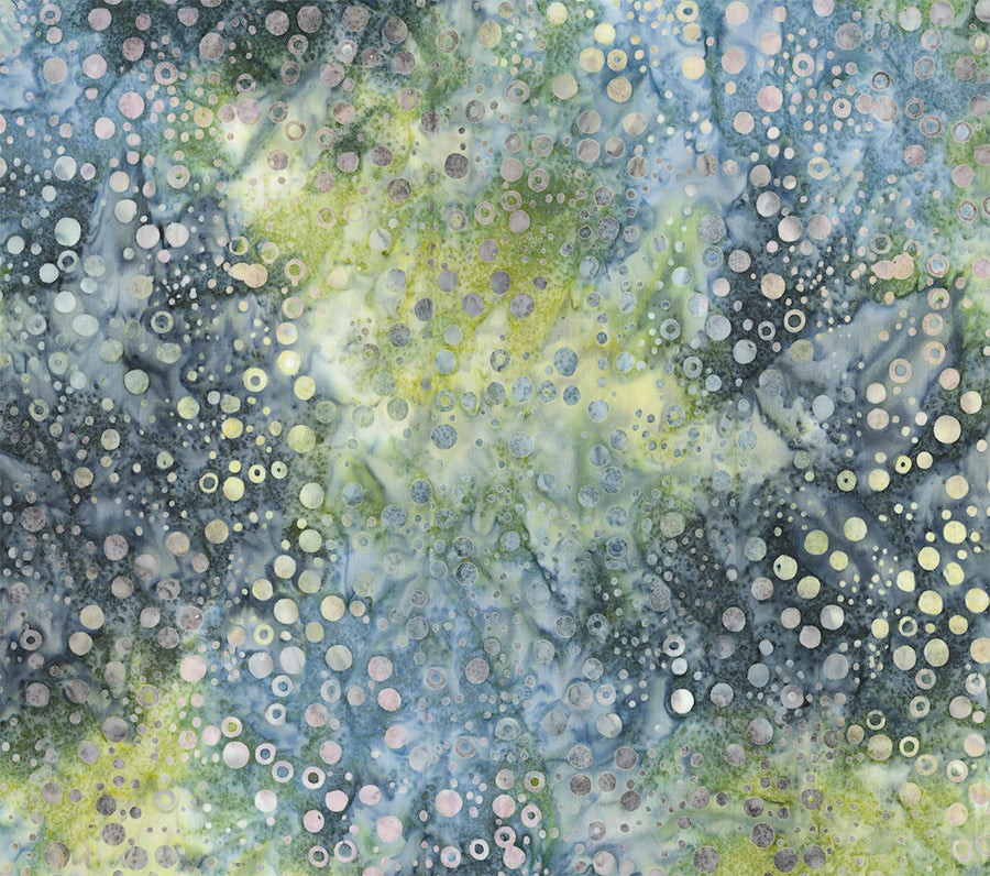 Banyan Batiks Pop Dots - Underwater (81900-92) Northcott - Full Bolt (11m)