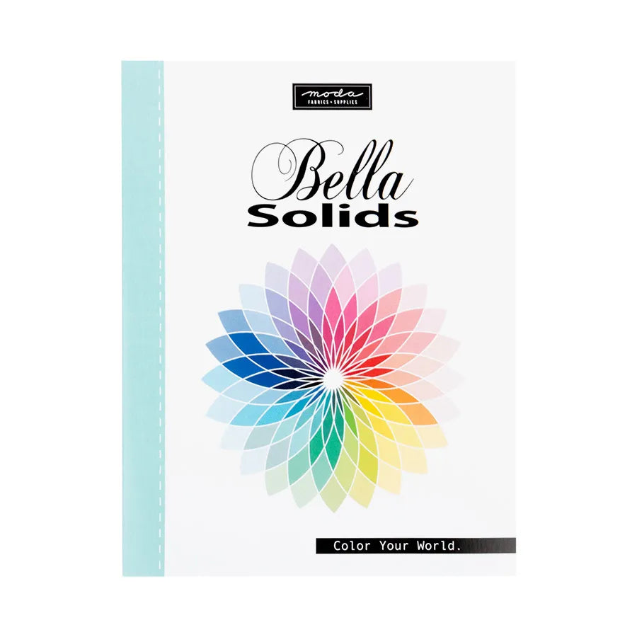 Bella Solids - Shade Card - Moda (Pre-order: May 2026) - Dinkydoo Fabrics