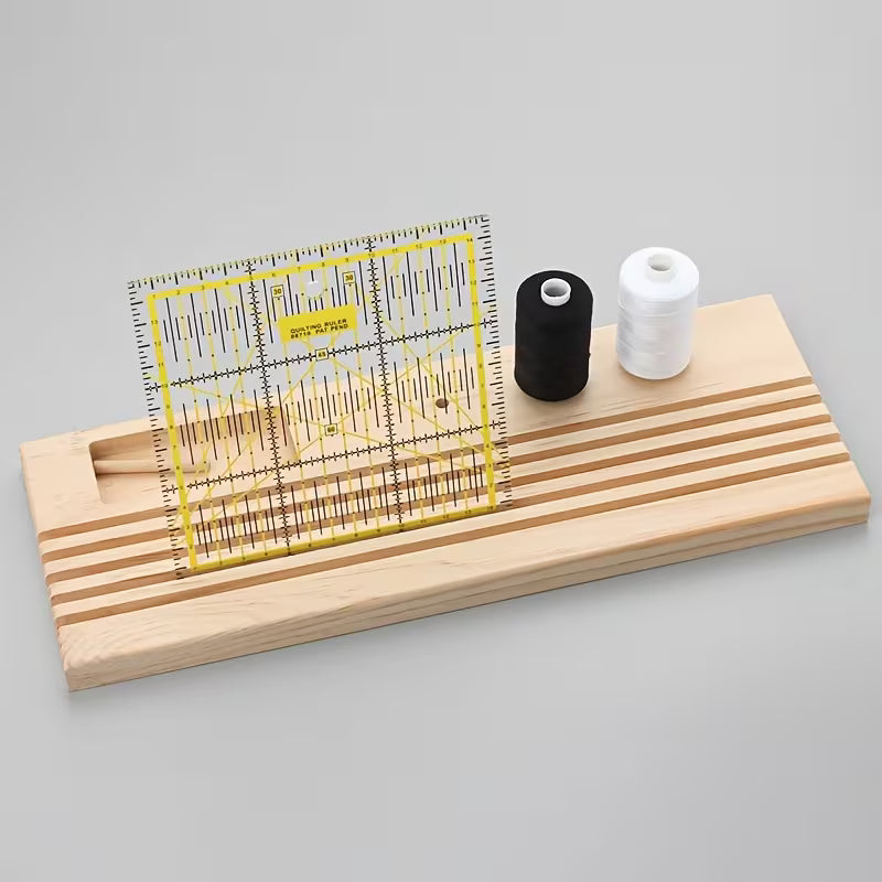 Wooden Ruler & Thread Rack (Large)