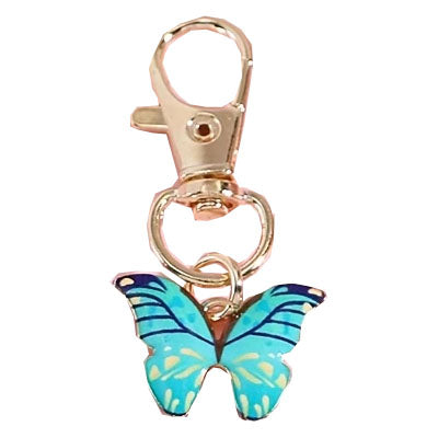 Bright Butterflies Zipper Pull