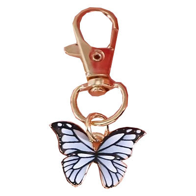 Bright Butterflies Zipper Pull