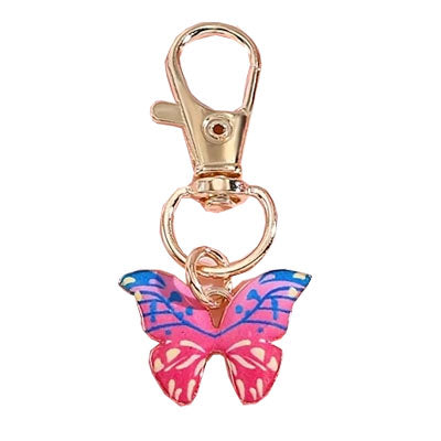 Bright Butterflies Zipper Pull