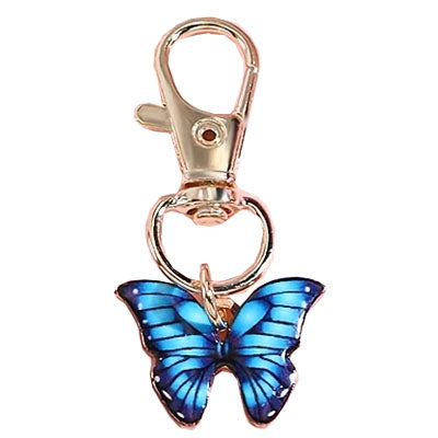 Bright Butterflies Zipper Pull