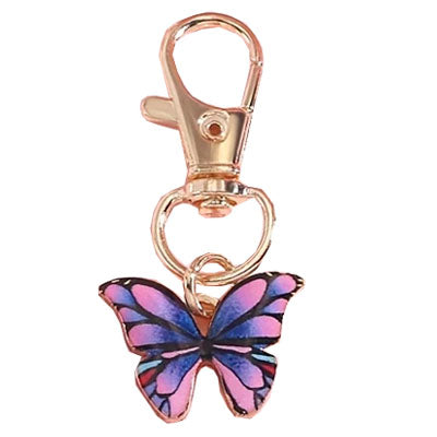 Bright Butterflies Zipper Pull