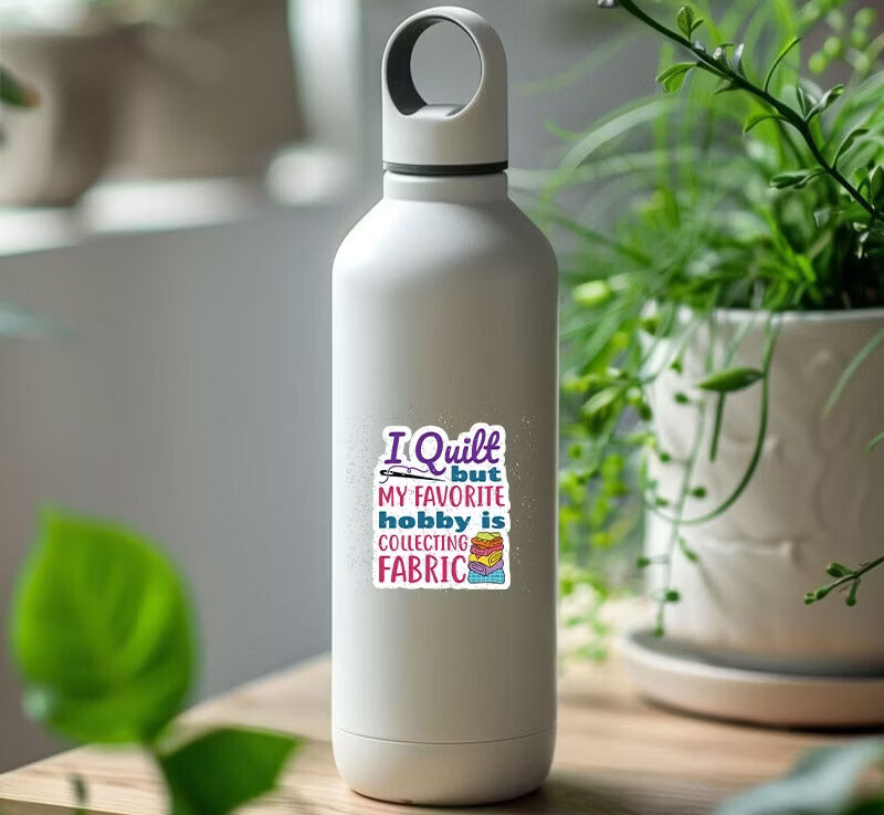 Sew Sticker - I Collect Fabric