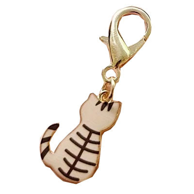 Kitty Silhouette Zipper Pull