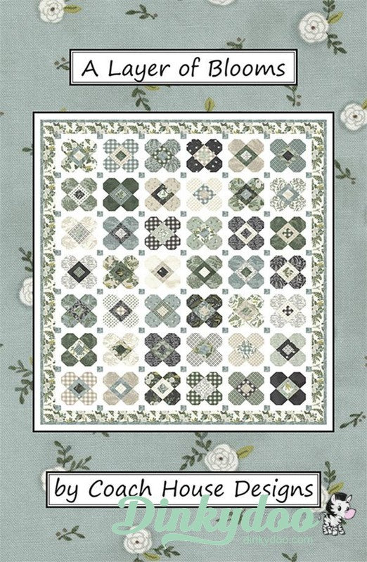 A Layer of Blooms - Quilt Pattern - Coach House Designs