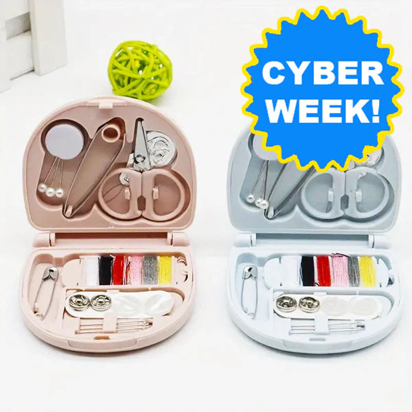 Clamshell Compact Sewing Kit