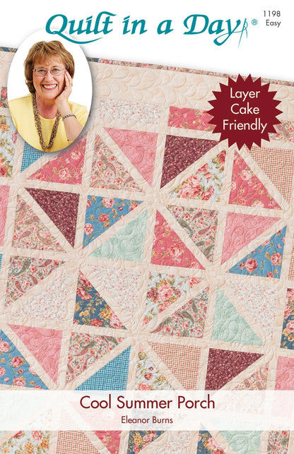 Cool Summer Porch Pattern - Quilt in a Day (Pre-order: Sept 2026)
