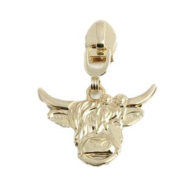 Highland Cattle Zipper Pull #5