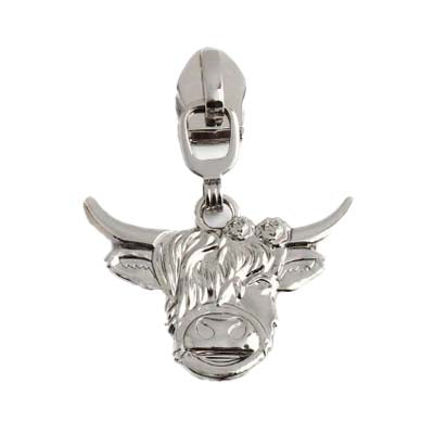 Highland Cattle Zipper Pull #5
