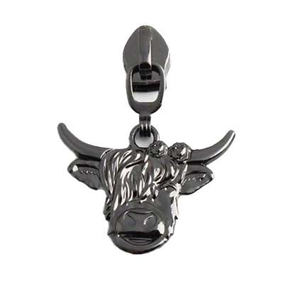 Highland Cattle Zipper Pull #5