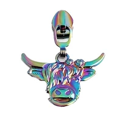 Highland Cattle Zipper Pull #5