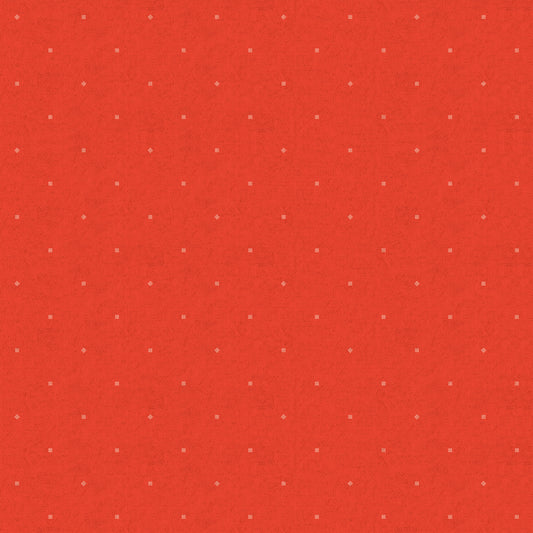 Cotton + Steel Basics - CANVAS Square Up in Ladybug