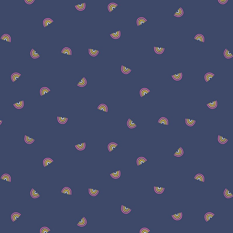 Cotton + Steel Basics - Always Look for Rainbows in In The Midnight Hour