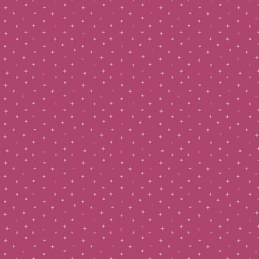 Cotton + Steel Basics - Be Positive in Rosy Glow