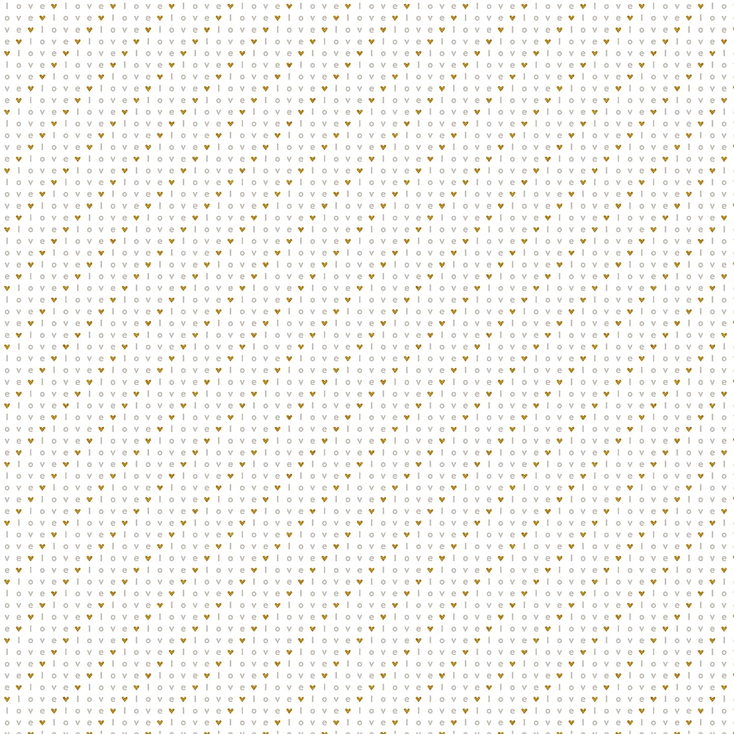 Cotton + Steel Basics - Word Play Love in Dove