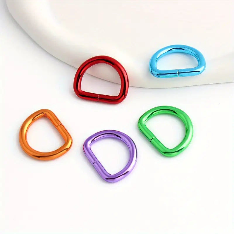 Candy Hardware D Rings - (1")