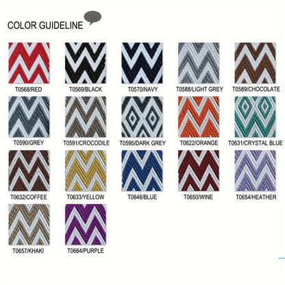 Diamond Wave Webbing 1 1/2" (3 Yards)