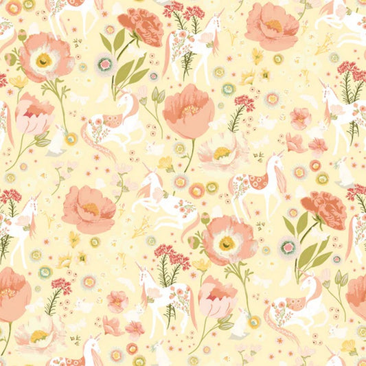 Unicorn Dreams - Dreamland in Sunshine - Ginger Deverell - Poppie Cotton