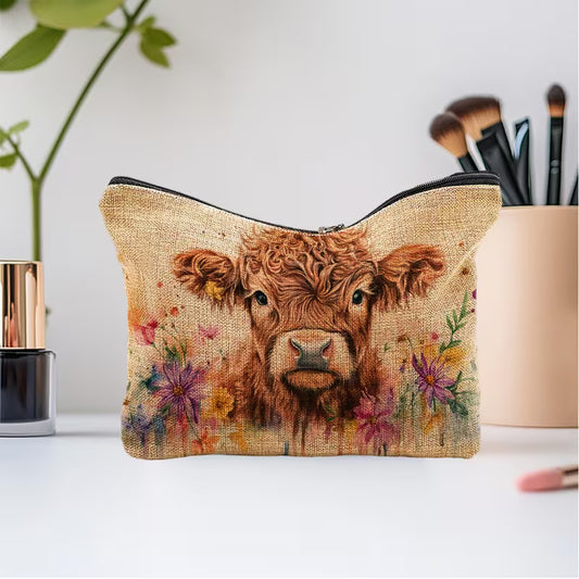 Sew n' Stash Bag - Florence the Highland Cow