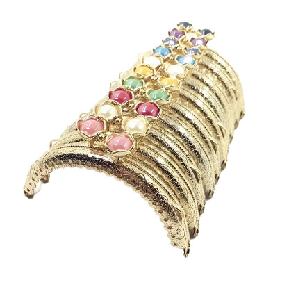 Purse Frame Kiss Lock (Sew-In) Lotus Flower - 3.3"