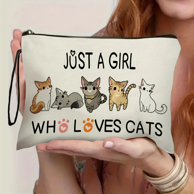 Sew n' Stash Bag - Just a Girl Who Loves Cats