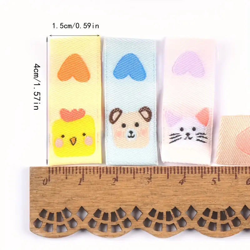 Snuggle Stitch Animal Tags (5pc)