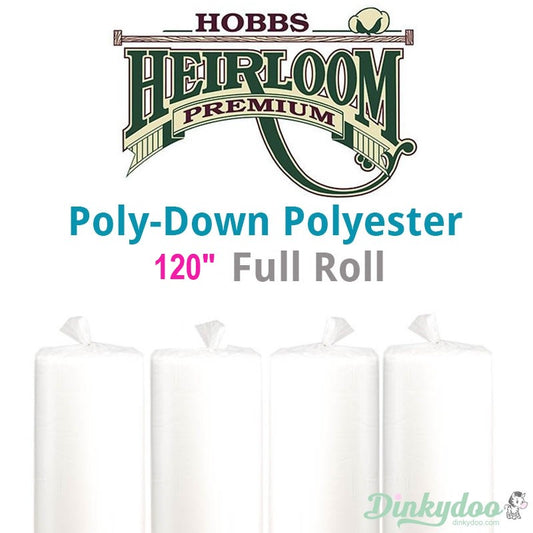 Hobbs Poly-Down Polyester Batting - 120" (Full Roll 30 Yd.)