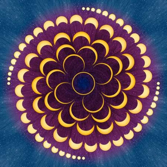 Dream Big Eclipse - PANEL in Ambrosia - Hoffman Fabrics