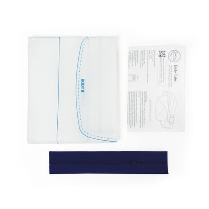 Quilt As You Go Emily Tote Zippity Do Done Navy - June Tailor (Pre-order: Mar 2026)