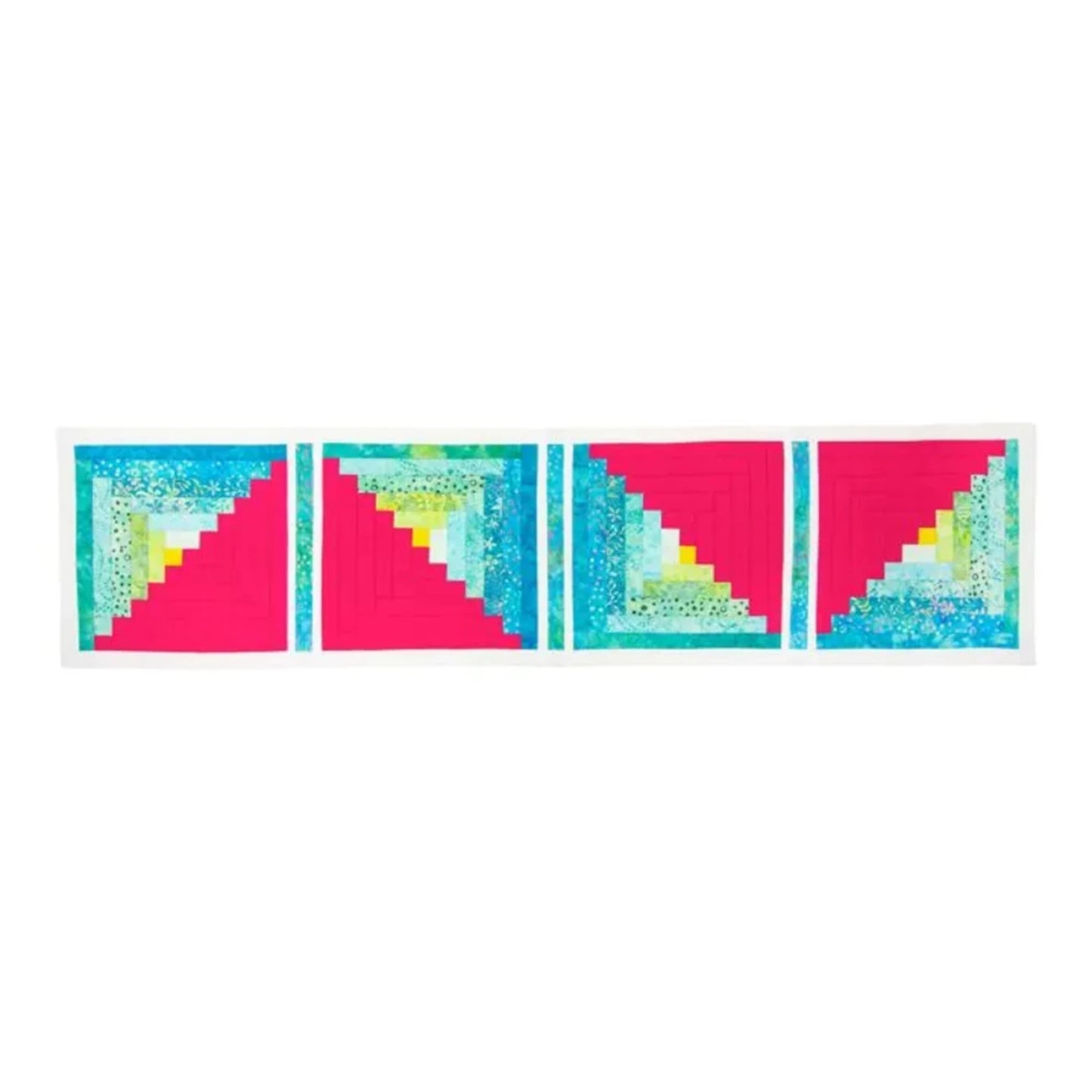 Quilt as You Go Northwoods Table Runner Topper (4 Block) - June Tailor (Pre-order: Aug 2026)