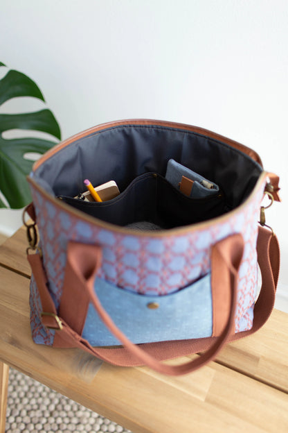 Oxbow Tote Pattern - Noodlehead