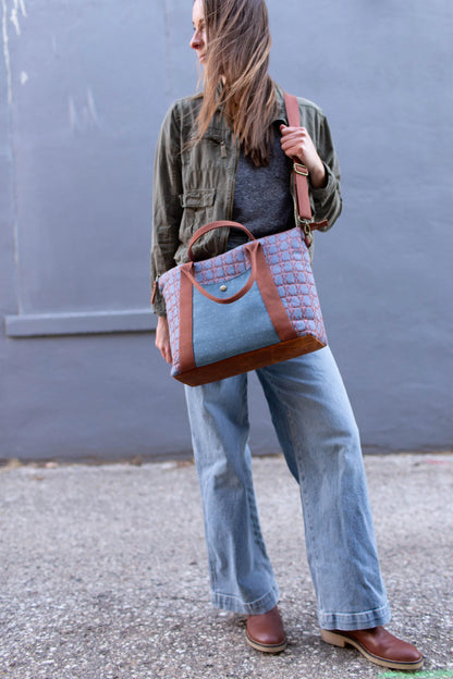 Oxbow Tote Pattern - Noodlehead