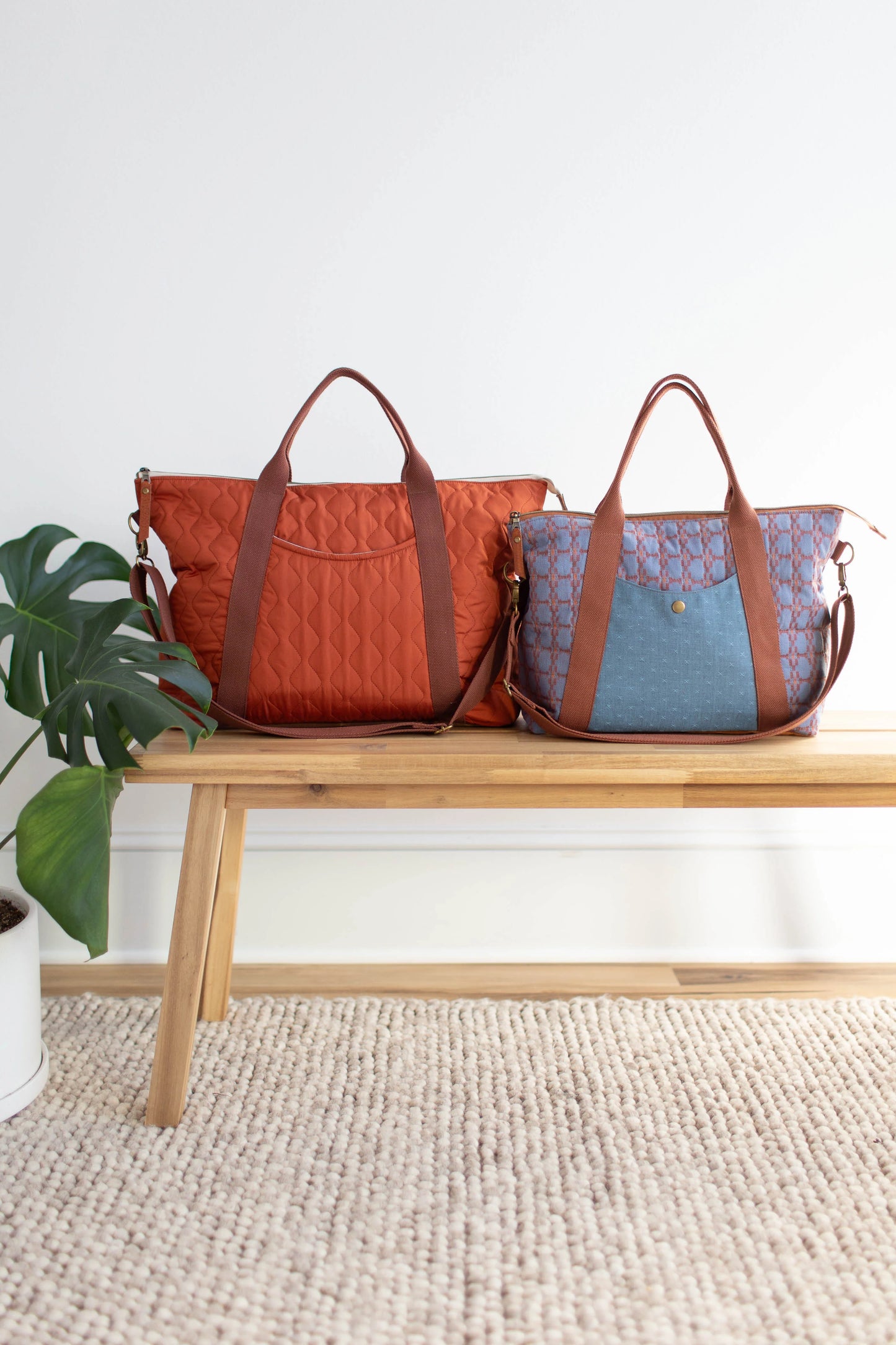 Oxbow Tote Pattern - Noodlehead