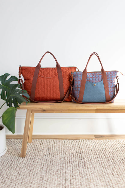 Oxbow Tote Pattern - Noodlehead
