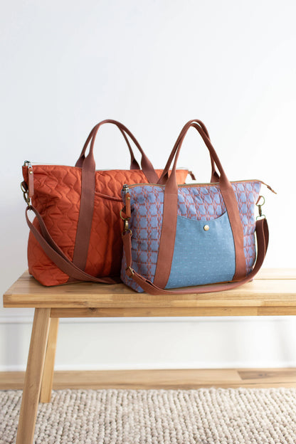 Oxbow Tote Pattern - Noodlehead