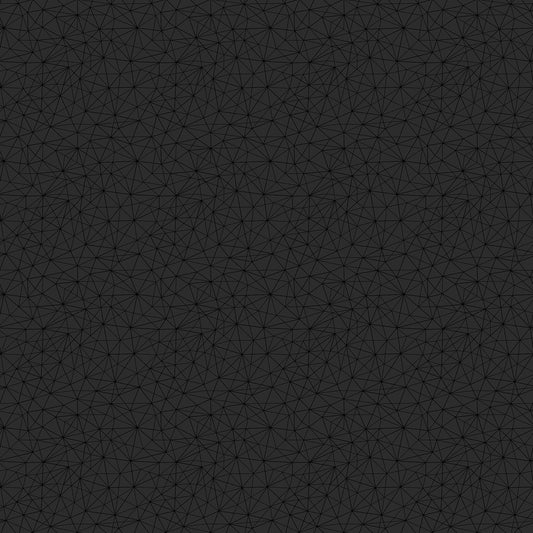 Basically Black & White - Geo Mesh Black - Patrick Lose - Northcott