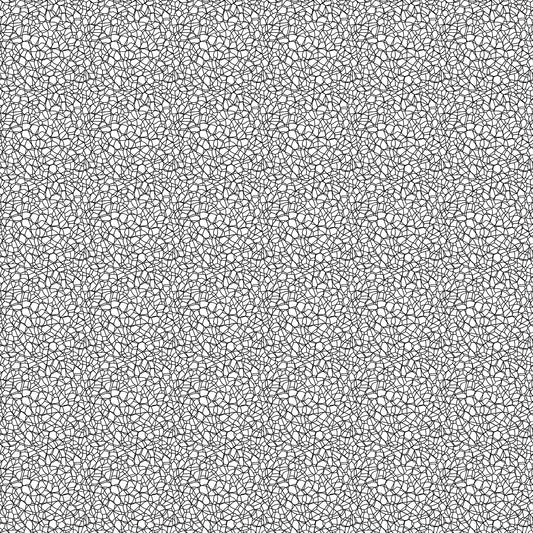 Basically Black & White - Voronoi Positive (10725-11) - Patrick Lose - Northcott - Full Bolt (10m) (Pre-order: June 2026)