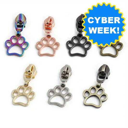 Pet Paws Zipper Pull #5